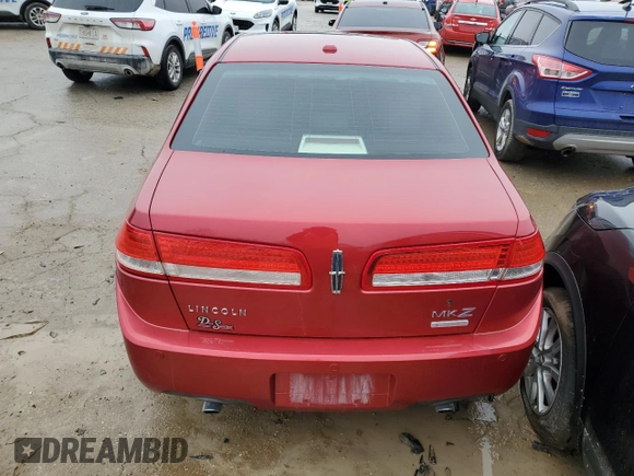 2011 Lincoln MKZ Hybrid with VIN 3LNDL2L36BR752620, listed as a Copart auction lot 40124264 with 136,624 mi miles and Salvage Title. Bid and sale history available at carsss.com. Image 6.