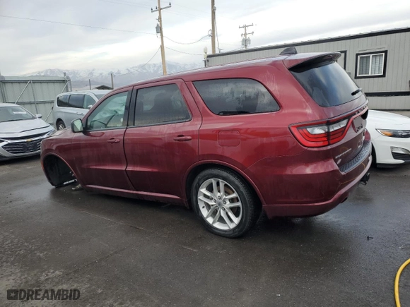 2023 Dodge Durango GT Plus with VIN 1C4RDJDGXPC553692, listed as a Copart auction lot 43779265 with 59,698 mi miles and Clean Title. Bid and sale history available at carsss.com. Image 2.