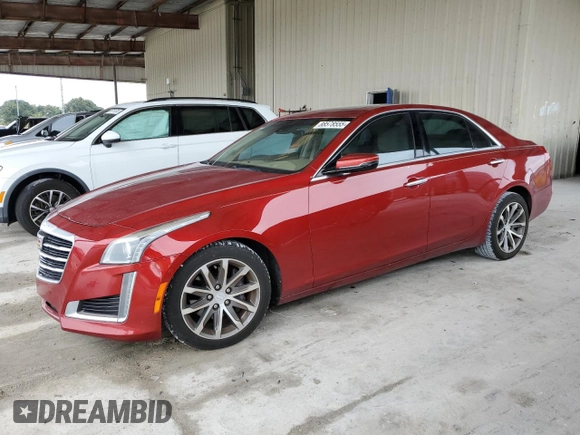 2016 Cadillac CTS Sedan Luxury Collection RWD with VIN 1G6AR5SX8G0117405, listed as a Copart auction lot 88578555 with 62,579 mi miles and Clean Title. Bid and sale history available at carsss.com. Image 1.