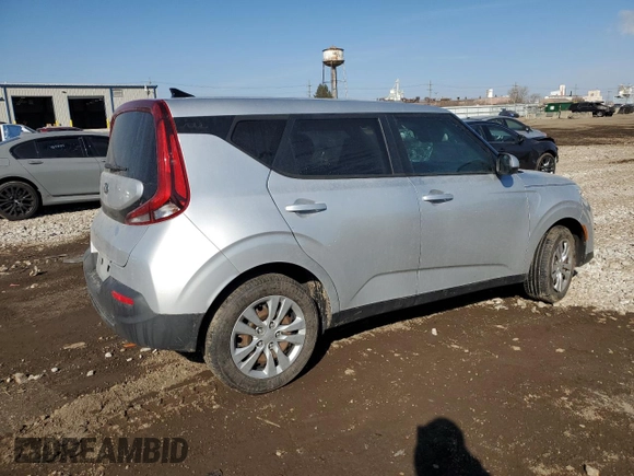 2020 Kia Soul LX with VIN KNDJ23AU3L7716534, listed as a Copart auction lot 48607975 with 0 mi miles and Salvage Title. Bid and sale history available at carsss.com. Image 3.