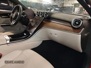 2022 Mercedes-Benz C 300 with VIN W1KAF4HB0NR038854, listed as a IAAI auction lot 37398847 with 12,776 mi miles and . Bid and sale history available at DreamBid. Image 5.