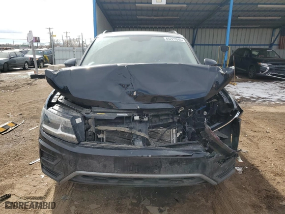 2018 Volkswagen Tiguan SEL with VIN 3VV3B7AX3JM207073, listed as a Copart auction lot 45223345 with 91,372 mi miles and Salvage Title. Bid and sale history available at carsss.com. Image 5.