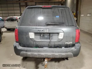 2003 Honda Pilot EX with VIN 2HKYF18723H565883, listed as a Copart auction lot 84520794 with 0 mi miles and Salvage Title. Bid and sale history available at carsss.com. Image 6.