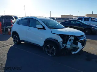 2018 Honda HR-V EX-L Navi with VIN 3CZRU5H73JM704258, listed as a IAAI auction lot 41347136 with 1 mi miles. Bid and sale history available at carsss.com. Image 1.