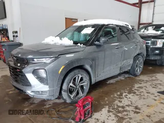 2021 Chevrolet TrailBlazer RS with VIN KL79MTSL3MB017287, listed as a IAAI auction lot 41618940 with 40,994 mi miles. Bid and sale history available at carsss.com. Image 17.