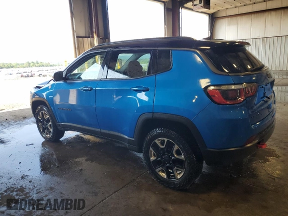 2017 Jeep Compass Trailhawk z VIN 3C4NJDDB1HT689633, wystawiony jako Copart lot #63426175 z przebiegiem 63 209 mil mil oraz Szkoda całkowita • Salvage title. Historia ofert i sprzedaży dostępna na DreamBid. Obrazek 2.