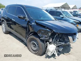 2015 Nissan Rogue SV with VIN KNMAT2MT9FP508835, listed as a IAAI auction lot 42174288 with 203,155 mi miles and . Bid and sale history available at carsss.com. Image 1.