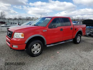 2005 Ford F-150 XLT z VIN 1FTPW14575KE53410, wystawiony jako Copart lot #48061225 z przebiegiem 126 503 mil mil oraz Szkoda całkowita • Salvage title. Historia ofert i sprzedaży dostępna na DreamBid. Obrazek 1.