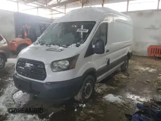 2016 Ford Transit Cargo with VIN 1FTYR2CG8GKA55954, listed as a Copart auction lot 80038064 with 123,763 mi miles and Clean Title. Bid and sale history available at DreamBid. Image 1.