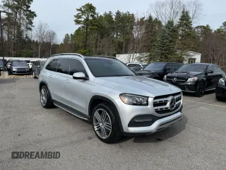 2021 Mercedes-Benz GLS with VIN 4JGFF5KE1MA481094, listed as a Copart auction lot 54084795 with 88,948 mi miles and Clean Title. Bid and sale history available at carsss.com. Image 1.