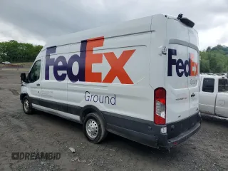 2020 Ford Transit Cargo with VIN 1FTBW3U88LKB34059, listed as a Copart auction lot 57055695 with 77,813 mi miles and Clean title. Bid and sale history available at DreamBid. Image 2.