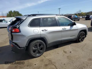 2015 Jeep Cherokee Latitude Altitude with VIN 1C4PJMCSXFW774925, listed as a Copart auction lot 53368365 with 104,645 mi miles and Salvage Title. Bid and sale history available at carsss.com. Image 3.