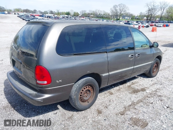 1999 Chrysler Town & Country LXi with VIN 1C4GP54LXXB553393, listed as a IAAI auction lot 41968605 with 256,400 mi miles. Bid and sale history available at carsss.com. Image 4.