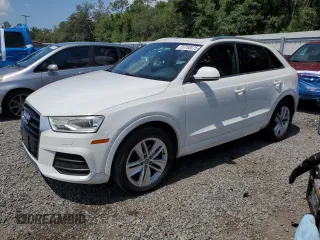 2016 Audi Q3 Premium Plus z VIN WA1EFCFS2GR015498, wystawiony jako Copart lot #55750075 z przebiegiem 120 548 mil mil oraz Czysty tytuł • Clean title. Historia ofert i sprzedaży dostępna na DreamBid. Obrazek 1.