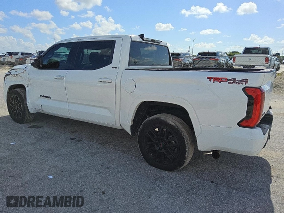 2023 Toyota Tundra SR5 with VIN 5TFLA5DB9PX101557, listed as a Copart auction lot 60339305 with 66,639 mi miles and Clean title. Bid and sale history available at DreamBid. Image 2.