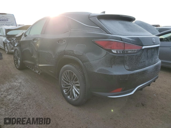 2020 Lexus RX with VIN 2T2JGMDA7LC050426, listed as a Copart auction lot 86838094 with 68,293 mi miles and Salvage Title. Bid and sale history available at carsss.com. Image 2.