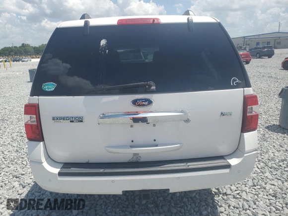 2013 Ford Expedition Max Limited with VIN 1FMJK2A51DEF59677, listed as a Copart auction lot 51856825 with 146,192 mi miles and Salvage title. Bid and sale history available at DreamBid. Image 6.