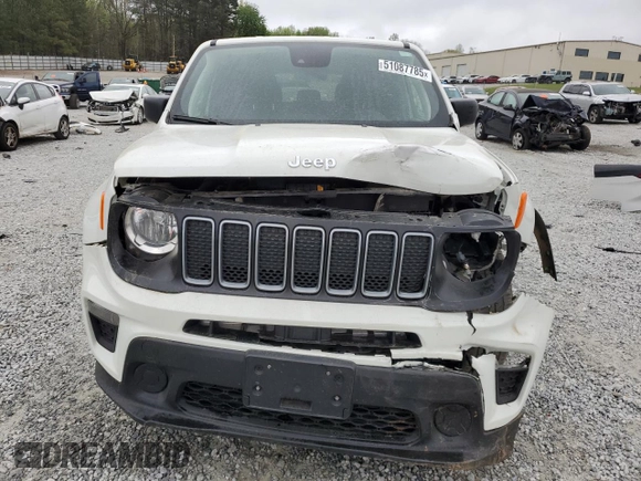 2023 Jeep Renegade Upland with VIN ZACNJDB12PPP26752, listed as a Copart auction lot 51087785 with 22,272 mi miles and Salvage title. Bid and sale history available at DreamBid. Image 5.