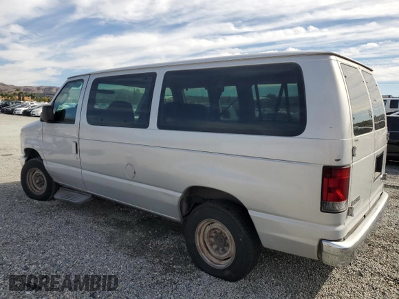 2008 Ford Econoline Passenger XL with VIN 1FMNE11W48DB37734, listed as a Copart auction lot 78738854 with 154,122 mi miles and Clean Title. Bid and sale history available at DreamBid. Image 2.