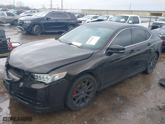 2015 Acura TLX V6 Tech with VIN 19UUB2F56FA008991, listed as a IAAI auction lot 41464023 with 119,818 mi miles. Bid and sale history available at carsss.com. Image 17.
