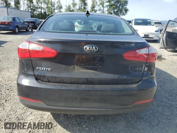 2016 Kia Forte LX z VIN KNAFX4A69G5455729, wystawiony jako Copart lot #59987925 z przebiegiem Nie podano mil oraz Szkoda całkowita • Salvage title. Historia ofert i sprzedaży dostępna na DreamBid. Obrazek 6.