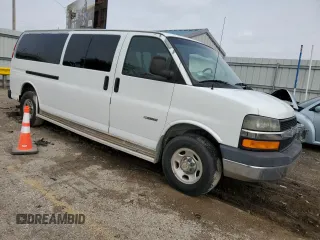 2005 Chevrolet Express Passenger with VIN 1GAHG39UX51197887, listed as a Copart auction lot 54499855 with 173,655 mi miles and Clean title. Bid and sale history available at DreamBid. Image 4.