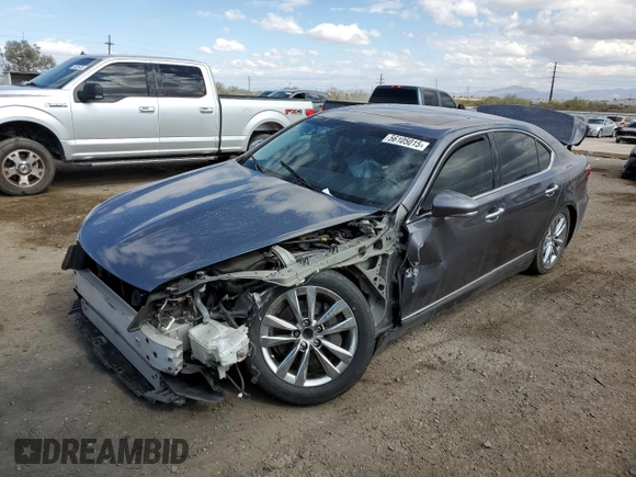 2016 Lexus LS 460 z VIN JTHBL5EFXG5140241, wystawiony jako Copart lot #56105015 z przebiegiem 73 375 mil mil oraz Szkoda całkowita • Salvage title. Historia ofert i sprzedaży dostępna na DreamBid. Obrazek 1.