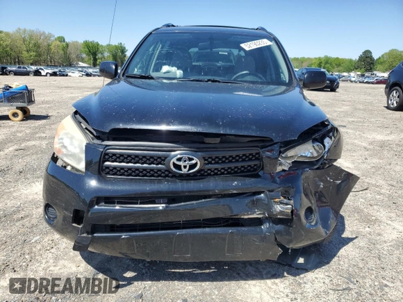 2008 Toyota RAV4 with VIN JTMZD33V785085518, listed as a Copart auction lot 52190235 with 0 mi miles and Salvage Title. Bid and sale history available at carsss.com. Image 5.