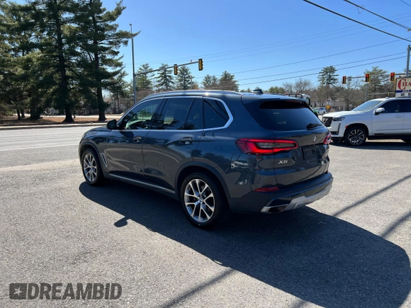 2019 BMW X5 xDrive40i with VIN 5UXCR6C57KLL63540, listed as a Copart auction lot 50080445 with 124,292 mi miles and Clean Title. Bid and sale history available at carsss.com. Image 3.