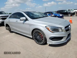 2014 Mercedes-Benz CLA 45 AMG with VIN WDDSJ5CB5EN082095, listed as a Copart auction lot 61476765 with 85,129 mi miles and Salvage title. Bid and sale history available at DreamBid. Image 4.