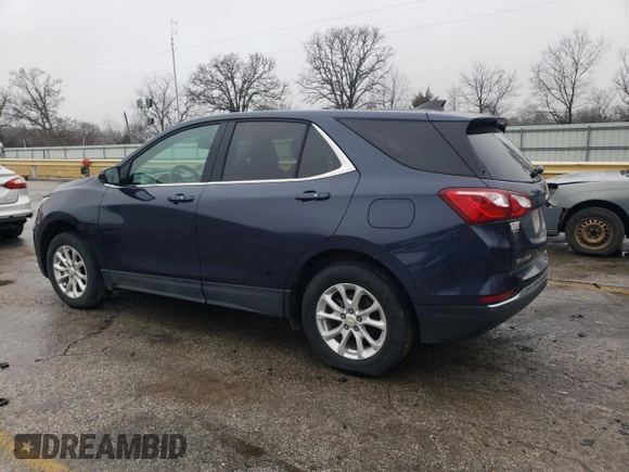 2019 Chevrolet Equinox LT with VIN 3GNAXUEV1KL253594, listed as a Copart auction lot 43508995 with 107,330 mi miles and Salvage Title. Bid and sale history available at carsss.com. Image 2.