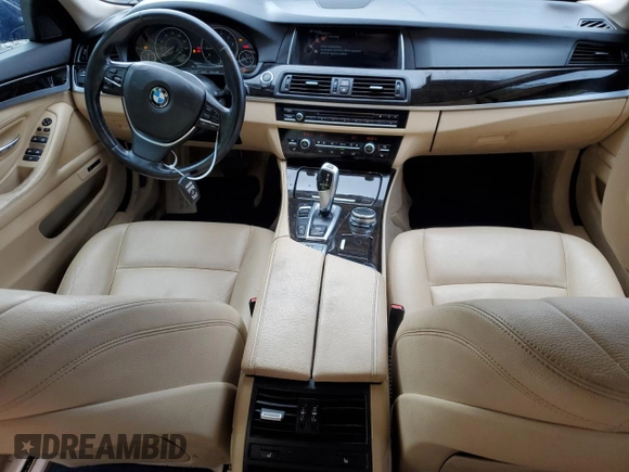 2015 BMW 5 Series 528i xDrive with VIN WBA5A7C5XFD623143, listed as a Copart auction lot 59965445 with 153,029 mi miles and Salvage title. Bid and sale history available at DreamBid. Image 8.