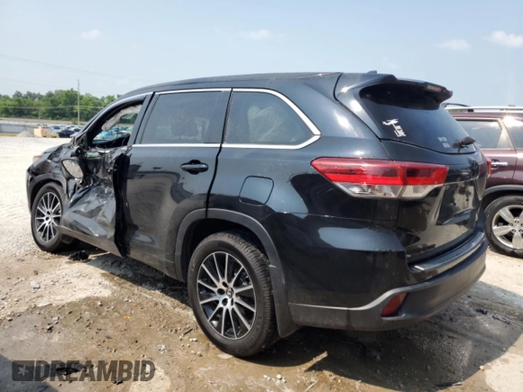 2018 Toyota Highlander SE with VIN 5TDJZRFH1JS884265, listed as a Copart auction lot 59542875 with 128,352 mi miles and Non repairable. Bid and sale history available at DreamBid. Image 2.