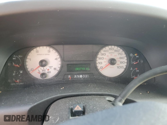 2005 Ford F-350 XL с VIN 1FTWX33P65EA82889, выставлен на аукционе Copart как лот 87628925 с пробегом 202 718 миль миль и Списание • Salvage title. История ставок и продаж доступна на DreamBid. Изображение 9.