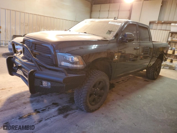 2014 Ram 2500 SLT with VIN 3C6UR5DLXEG270503, listed as a Copart auction lot 83598754 with 202,892 mi miles and Salvage Title. Bid and sale history available at carsss.com. Image 1.
