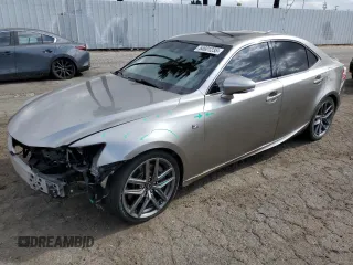 2017 Lexus IS 200t with VIN JTHBA1D26H5044010, listed as a Copart auction lot 54601235 with 59,258 mi miles and Salvage Title. Bid and sale history available at DreamBid. Image 1.