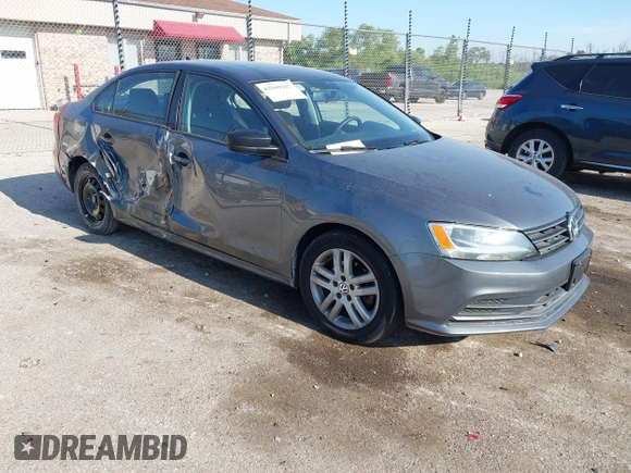 2015 Volkswagen Jetta S with VIN 3VW2K7AJ9FM202034, listed as a IAAI auction lot 42509287 with 141,588 mi miles and . Bid and sale history available at DreamBid. Image 1.