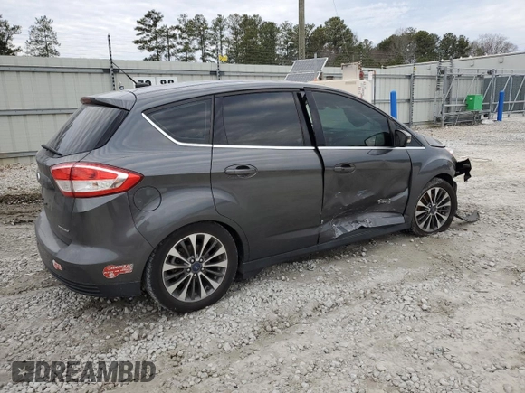 2017 Ford C-Max Energi Titanium with VIN 1FADP5FU0HL103777, listed as a Copart auction lot 41293034 with 84,459 mi miles. Bid and sale history available at carsss.com. Image 3.