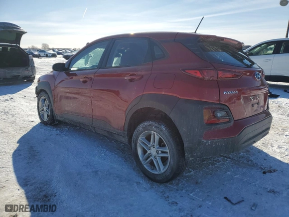 2021 Hyundai Kona SE with VIN KM8K12AA9MU614919, listed as a Copart auction lot 45550725 with 20,994 mi miles and Salvage Title. Bid and sale history available at carsss.com. Image 2.