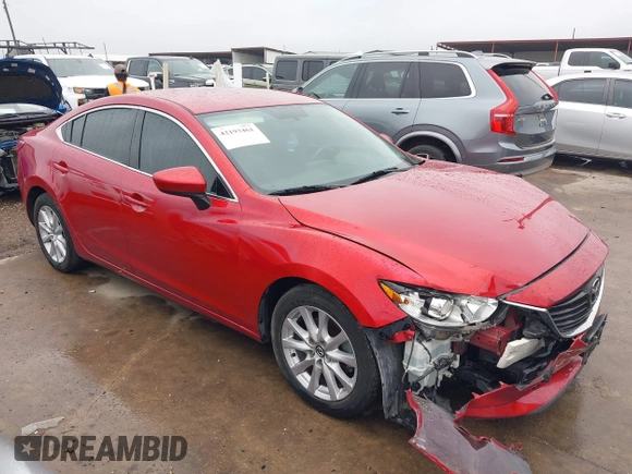 2016 Mazda 6 i Sport with VIN JM1GJ1U59G1442268, listed as a IAAI auction lot 42193461 with 151,207 mi miles and . Bid and sale history available at DreamBid. Image 1.