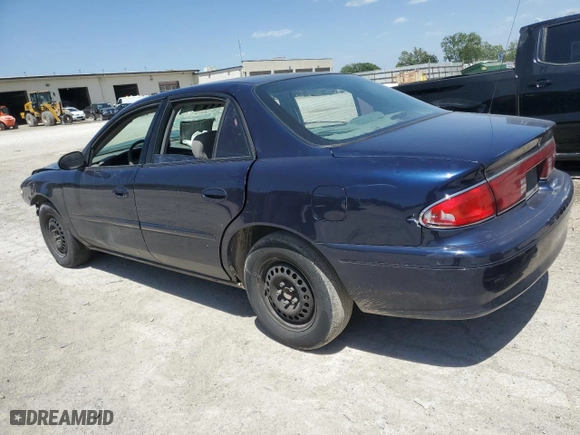 2003 Buick Century Custom with VIN 2G4WS52J831209918, listed as a Copart auction lot 58172014 with 0 mi miles and Salvage Title. Bid and sale history available at carsss.com. Image 2.