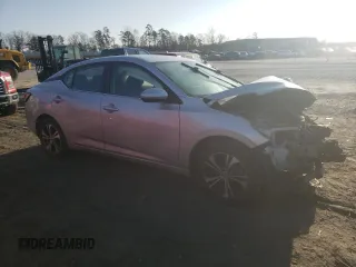 2021 Nissan Sentra SV with VIN 3N1AB8CVXMY223259, listed as a Copart auction lot 44226165 with 69,072 mi miles and Salvage Title. Bid and sale history available at carsss.com. Image 4.