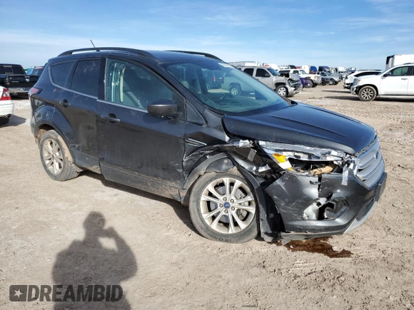 2018 Ford Escape SE with VIN 1FMCU9GD6JUB12810, listed as a Copart auction lot 82598864 with 138,640 mi miles and Salvage Title. Bid and sale history available at carsss.com. Image 4.