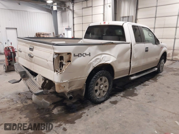 2014 Ford F-150 XL with VIN 1FTFX1ET1EKE32641, listed as a IAAI auction lot 41551683 with 116,252 mi miles. Bid and sale history available at carsss.com. Image 4.
