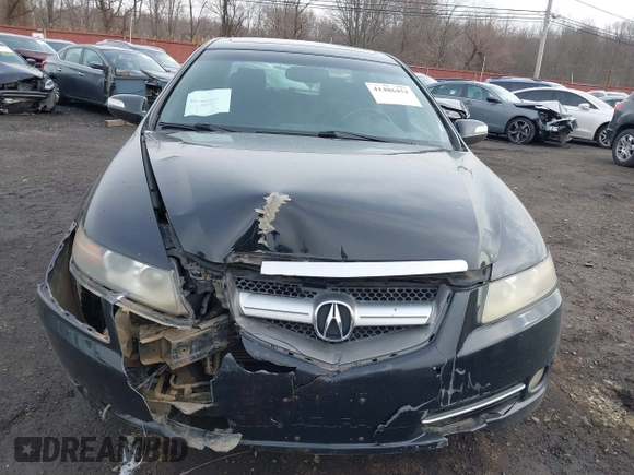 2008 Acura TL with VIN 19UUA66228A031431, listed as a IAAI auction lot 41486451 with 118,922 mi miles. Bid and sale history available at carsss.com. Image 6.