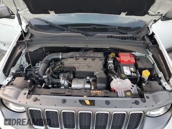 2020 Jeep Renegade Limited with VIN ZACNJBD12LPL45544, listed as a Copart auction lot 83490614 with 16,858 mi miles and Salvage title. Bid and sale history available at DreamBid. Image 12.