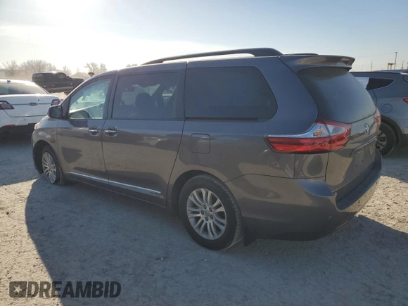 2017 Toyota Sienna XLE Auto Access Seat with VIN 5TDYZ3DC7HS872604, listed as a Copart auction lot 84915364 with 162,500 mi miles and Salvage Title. Bid and sale history available at DreamBid. Image 2.