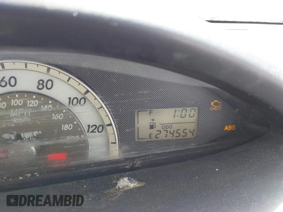2007 Toyota Yaris with VIN JTDBT923371185726, listed as a IAAI auction lot 42221459 with 274,554 mi miles and . Bid and sale history available at carsss.com. Image 7.