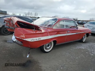 1961 Chevrolet Impala с VIN 11837A184419, выставлен на аукционе Copart как лот 82101184 с пробегом 41 000 миль миль и Чистый • Clean title. История ставок и продаж доступна на DreamBid. Изображение 3.
