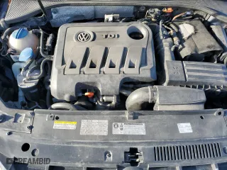 2013 Volkswagen Passat TDI SE with VIN 1VWBN7A32DC122579, listed as a Copart auction lot 85210174 with 164,495 mi miles and Salvage Title. Bid and sale history available at carsss.com. Image 11.